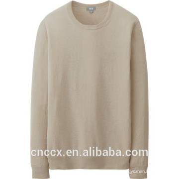 15STC2202 crew neck man linen sweater